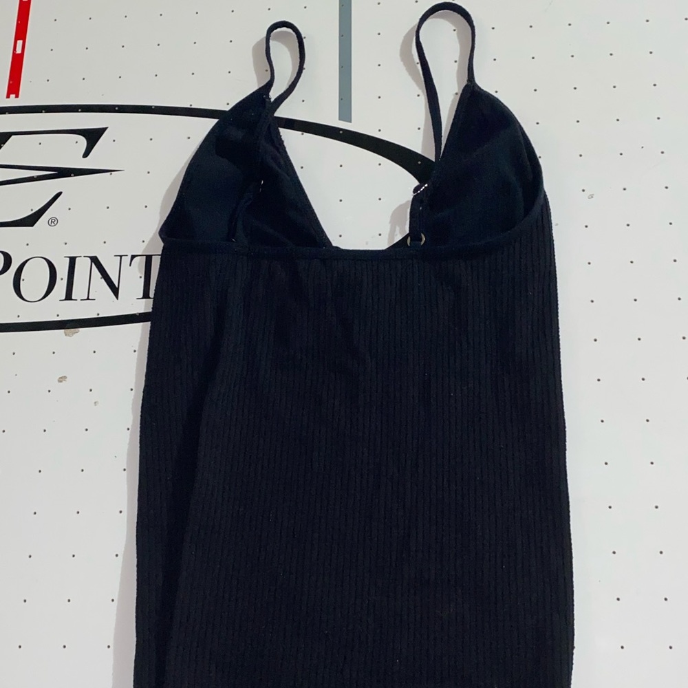 Black Ribbed Cami - Picture 4 of 4